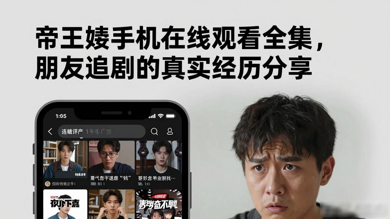 帝王妾手机在线观看全集，朋友追剧的真实经历分享